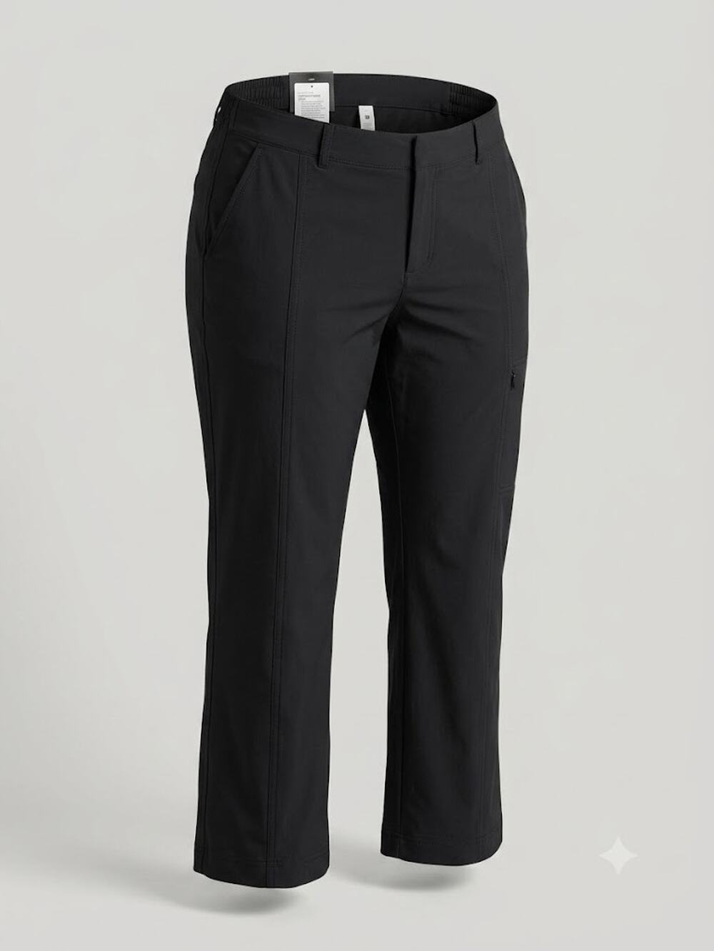 New Kirkland Signature Women’s Outdoor Travel Pants Black Size 14 NWT